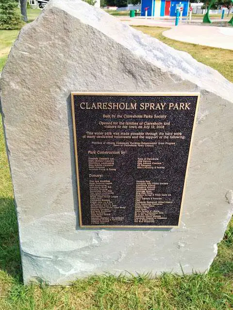 Claresholm Spray Park